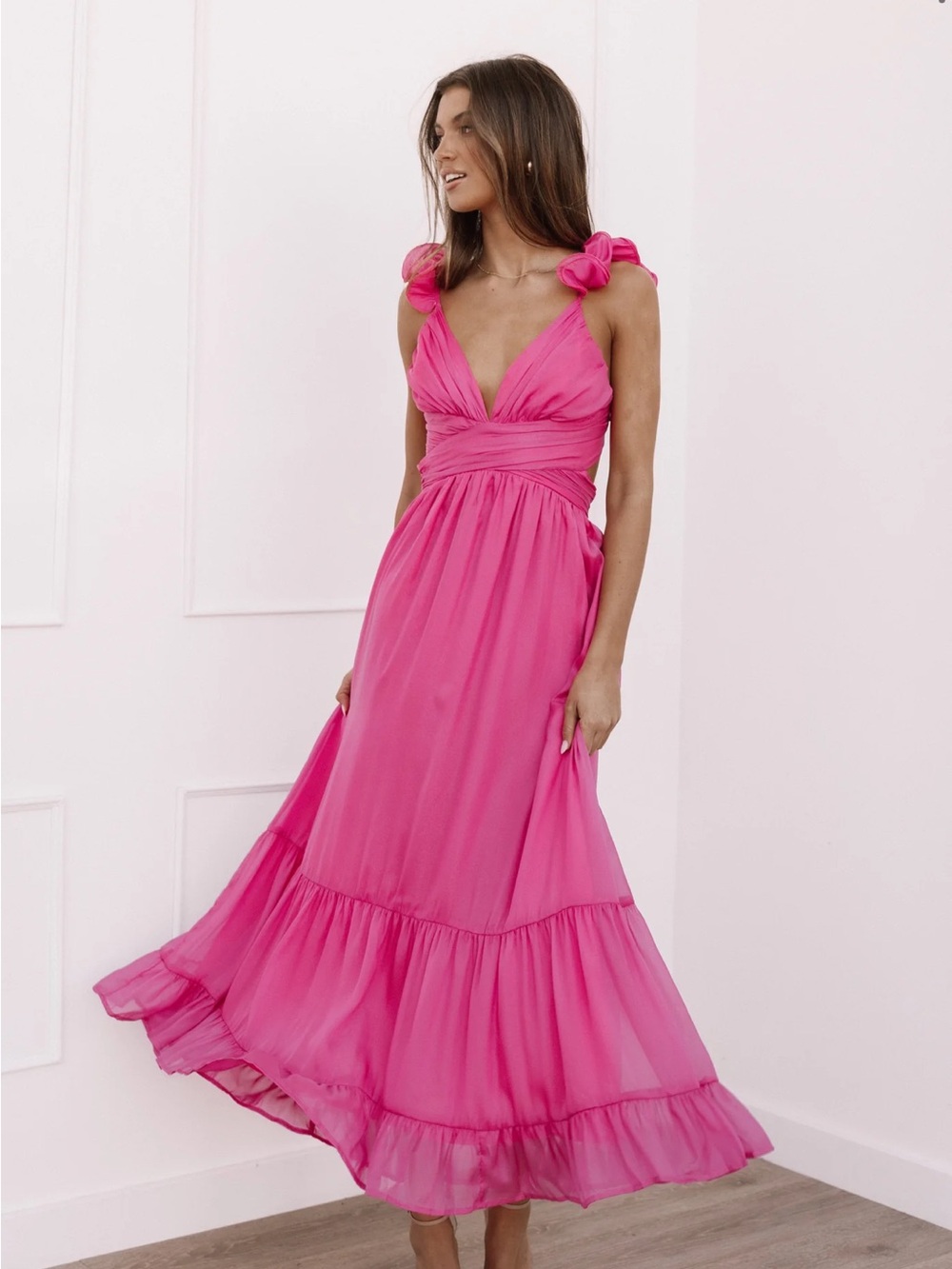 Petal & pup pink dress